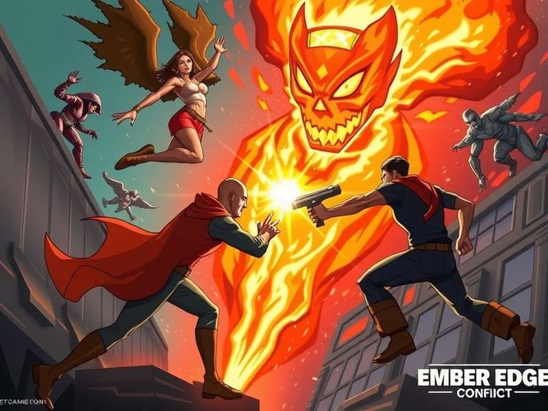 Ember Edge Conflict Gameplay Mechanics showing the Arthashastra Tactics System integrated with futuristic combat UI in a cybernetic Delhi battlefield